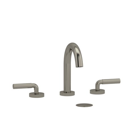 Riobel Riu Widespread Lavatory Faucet With C-Spout RU08LKNBN